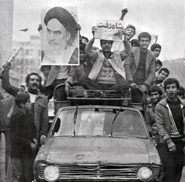 La joie du peuple iranien de la fuite du Shah