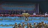 Commémoration du Jour de l`Armée de la République islamique d`Iran près du mausolée de l`Imam Khomeini  (Que DIEU sanctifie son noble secret)