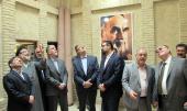 Visite du ministre de la Culture de la maison de l`Imam Khomeini à Najaf