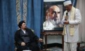 Rencontre d`une délégation de députes des religions divines avec Seyyed Hassan Khomeini
