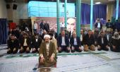 Visite collective des responsables éminents des Moukebs en Iraq de la maison de l`Imam Khomeini à Jamaran