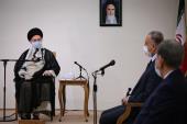 La rencontre du Guide suprême de la révolution islamique avec le premier ministre d`Irak