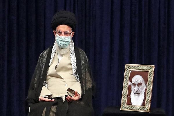 Cérémonie de deuil d`Arbaeen Hosseini en présence du Guide suprême de la Révolution
