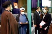 Cérémonie de présentation du nouveau directeur de l’institut pour la compilation et la publication des œuvres de l’imam Khomeini (paix à son âme).