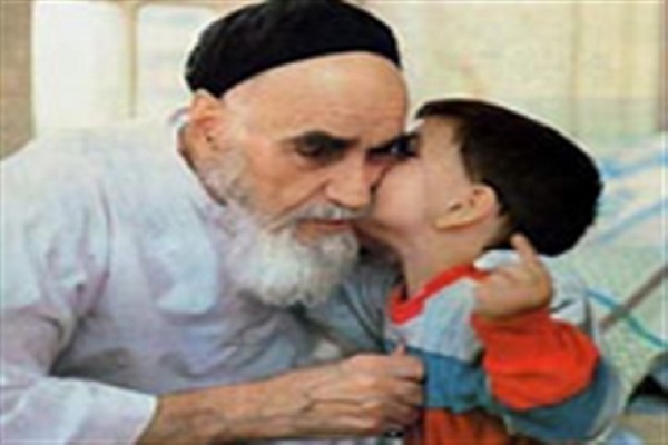 la relation de l’imam Khomeini avec les enfants