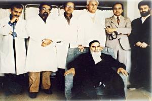 La rencontre de l`Imam Khomeini avec les infirmières