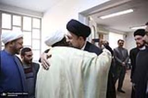 Le cheikh nigérian Ibrahim Zakzaky rencontre Seyyed Hassan Khomeiny