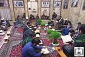 Récitation du saint coran dans la résidence de l’imam Khomeini (ra) à Najaf