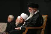 Cérémonie de deuil de la nuit d`Achoura en présence du Guide de la Révolution islamique