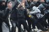 Affrontements entre la police et des lycéens dans plusieurs villes de France