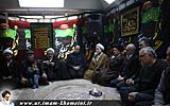 امام علی بن موسی الرضــا(ع) کی شہادت کے سوگ، سید حسن خمینی کی موجودگی میں
