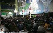 مجلس عزا، حرم امام خمینی(رح) میں شب عاشور حسینی(ع)1436هـ،ق