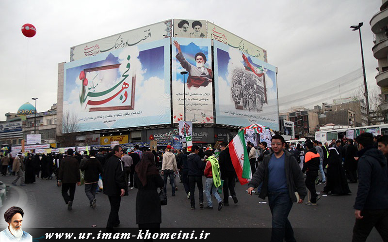 انقلاب اسلامی کی 36ویں بہار آزادی / تہران ریلی میں بعض شخصیات، عوام کے ہمراہ