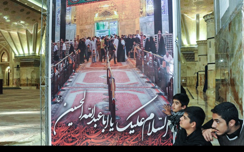 امام خمینی(رح) کے حرم میں " احلی من العسل" عاشورائی نوجوانوں کے اجتماع