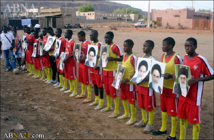افریقہ/ مالی میں بانی اسلامی جمہوریہ ایران کی یاد میں امام خمینی(رح) فٹبال ٹورنامنٹ کپ