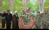 قرچک شہر کا امام جمعہ اور ہمراہان کی امام خمینی(رح) سے تجدید میثاق
