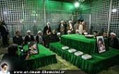 عدلیہ کے رئیس اور اراکین کی حرم امام خمینی(رح) میں حاضری اور تجدید عہد