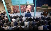 صوبہ تہران کے حکام کی جماران میں یادگار امام خمینی(رح) سے ملاقات