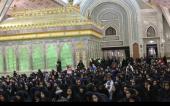 شب تاسوعائے حسینی(ع), حرم امام خمینی(رح) میں