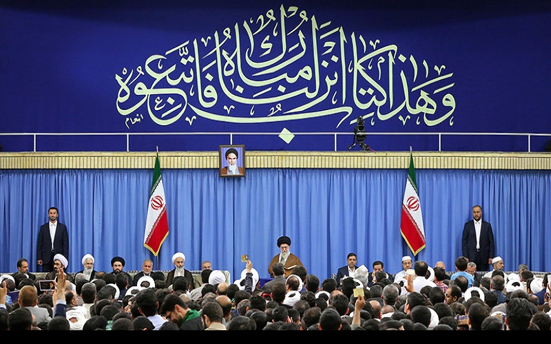 تہران بین الاقوامی قرآنی مقابلوں کے شرکاء کی رہبر معظم انقلاب سے ملاقات
