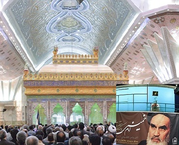 امام خمینی تاریخ بشریت کا گلدستہ
