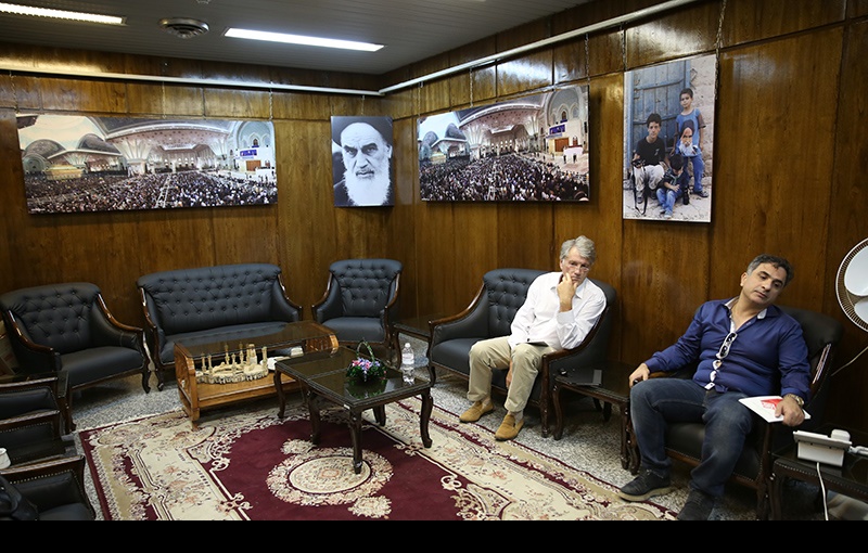 جماران میں یوکرائن کے سابق صدر، امام خمینی(رح) کےگھر کا دورہ /۲۰۱۶ء