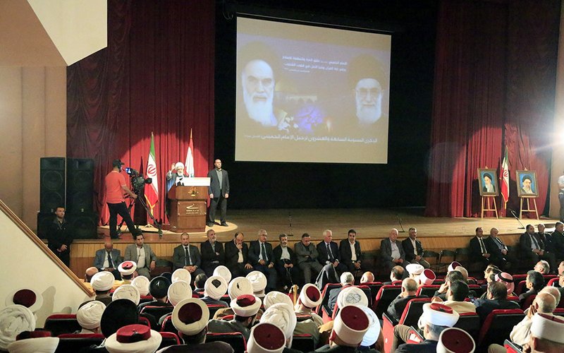 لبنان میں امام خمینی(ره) کی برسی پر تقریب