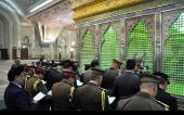 عراقی سرحدی محافظ کمان حامد عبداللہ کی امام خمینی{رح} کو خراج تعظیم