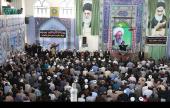 حجت الاسلام والمسلمین سید علی خمینی، صوبہ مازندران کے قائم شہر کا دورہ، شہدا کو خراج تحسین [۱] /۲۰۱۶ء