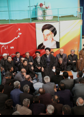 جناب سیدہ فاطمہ[س] کی مجلس عزاداری، حسینیہ جماران میں ہیئت ایثارگران کیطرف سے