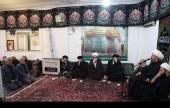 رحلت پیغمبر(ص)، شہادت امام مجتبی(ع) اور امام رضا(ع) کی مجلس عزا، آیت اللہ دوستی زنجانی کے گھر، سید حسن اور سید یاسر خمینی کی حاضری/۲۰۱۶ء