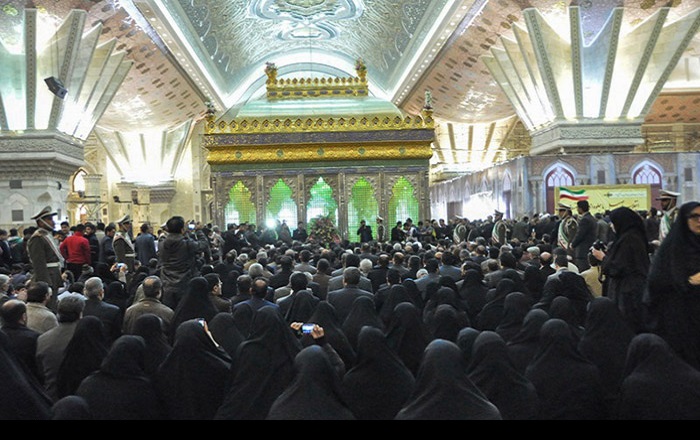 وزیر تعلیم اور وزارتخانہ کے عملے کی امام خمینی(رح) سے تجدید میثاق