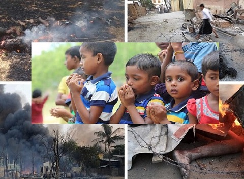 برمہ میں بے گناہ مسلمانوں کا قتل عام جاری