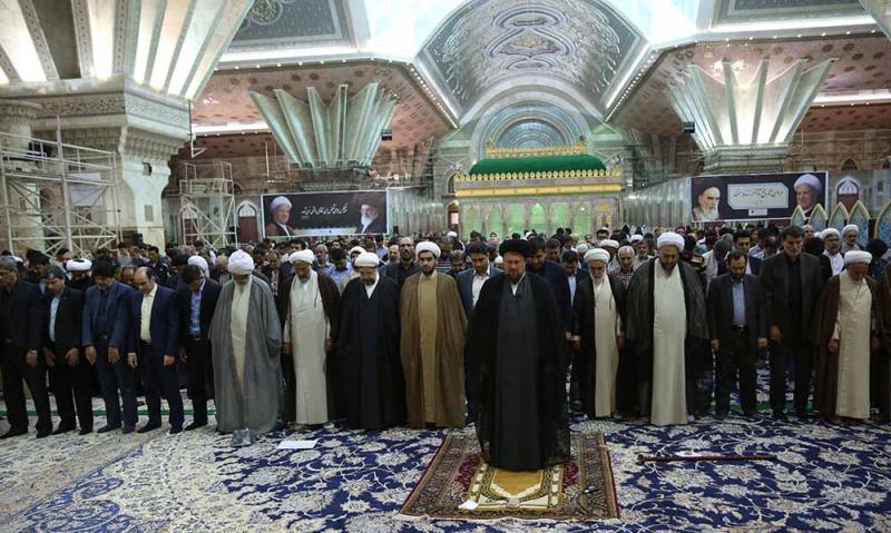 یادگار امام کے ساتھ تہران یونیورسٹی اور میڈیکل سائنس کے اسلامک اسٹوڈنٹس ایسوسی ایشن کی ملاقات