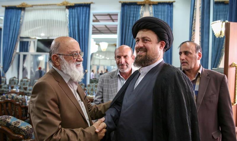 یادگار امام خمینی سے تہران سٹی کونسل کے اراکین کی ملاقات