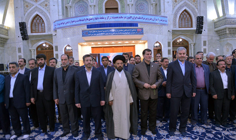 امام خمینی(رح) سے قدس سٹی کے گورنر اور گورنر کے کارکن کی تجدید میثاق