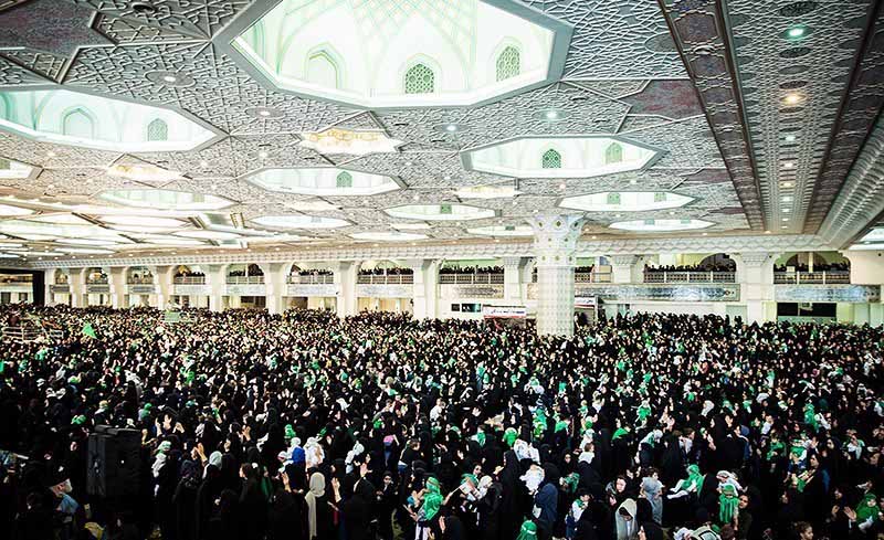 عالمی یوم علی اصغر (ع) پر مصلی امام خمینی (رح) میں شیرخواروں کا اجتماع