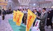 حرم امام خمینی (رح) میں رضا کار فورسز کی حاضری اور امام خمینی(رح) کی تمناوں سے تجدید عہد2017 ء
