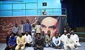 جماران، نائجیریا کے شیعوں کے ایک گروپ نے امام خمینی (ره) کے گھر کے دورے پر