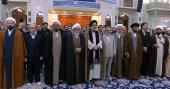 اسلامی تبلیغات کا ہم آہنگی کونسل کے اراکین کی حرم امام خمینی (رح) میں حاضری اور ان کی تمناؤں سے تجدید عہد