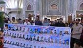عراق میں اسلامی مزاحمت کے شہداء کے خاندانوں کے ایک گروپ نے امام خمینی (ره) کو خراج تحسین