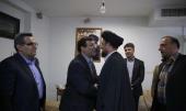 یادگار امام سے ویٹ لفٹنگ فیڈریشن کے چیف اور قومی ٹیم کے اراکین کی ملاقات