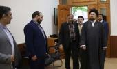 سید حسن خمینی سے "یار و یادگار" فیسٹیول کے پالیسی کونسل کے اراکین کی ملاقات