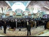 حضرت معصومہ(س) اور امام خمینی(رح) کے حرم میں مرحوم آیت اللہ ہاشمی رفسنجانی کا یوم ہفتم/۲۰۱۷ء