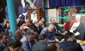 حسینیہ جماران میں حسن خمینی، مرحوم آیت اللہ ہاشمی رفسنجانی کے خاندان اور سوگوار عزاداروں کی پر شکوہ موجودگی میں اربعین حسینی(ع) کا ماتم /۲۰۱۷ء