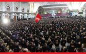 محرم الحرام کی نویں شب، ماتم حسین (ع) حرم امام خمینی (رح) میں /۲۰۱۷ء