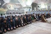 امام خمینی کا خادم اور حفاظتی ٹیم کا رکن مرحوم سید رحیم میریان کے مزار پر یادگار امام سید حسن خمینی کی حاضری اور مجلس فاتحہ خوانی میں شرکت / ۲۱۰۷ء