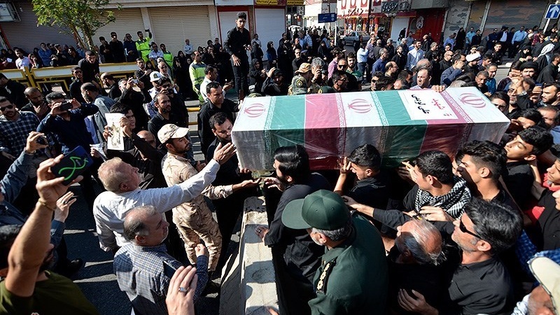 تصویری رپورٹ/ایران میں شہدائے اہواز کی تشیع جنازہ