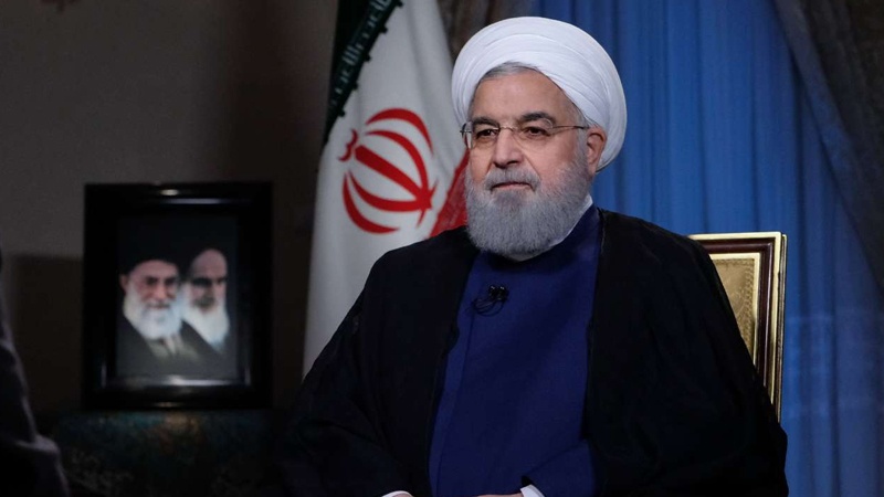 ٹرمپ ایران میں نفسیاتی جنگ چھیڑنا چاہتا ہے: صدر روحانی 