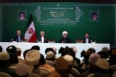 صدر حسن روحانی کا دورہ ہندوستان اور حیدرآباد کی تاریخی مسجد "مکہ مسجد" میں نمازیوں سے خطاب اور نماز جمعہ میں شرکت کی /۲۰۱۸ء